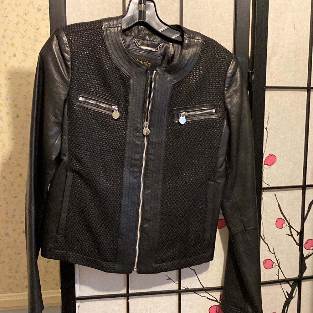 Brand new laundry genuine leather